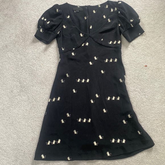 SALE ✨Jill Stuart Silk mouse Runway dress (4) - Picture 2 of 7